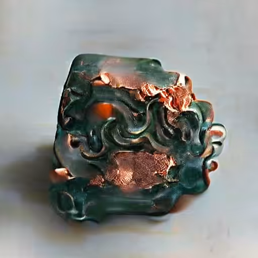 Jade copper stone