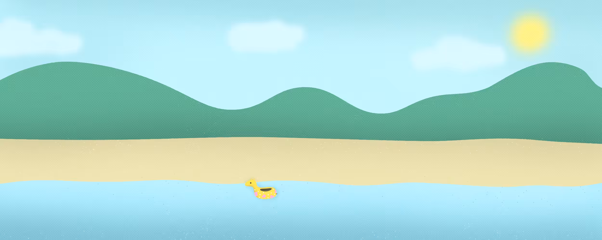little swimming ring