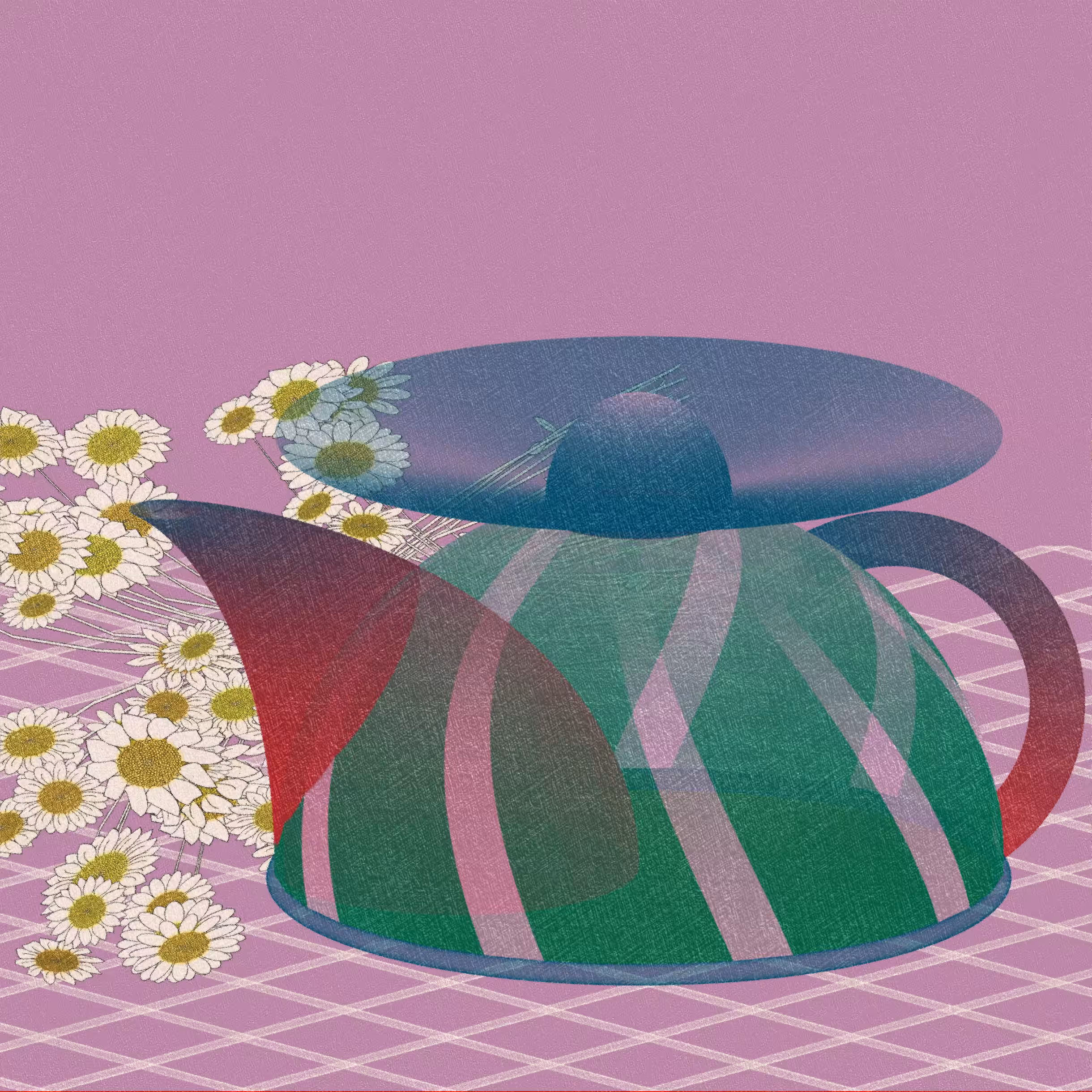 Vases and Daisies #30
