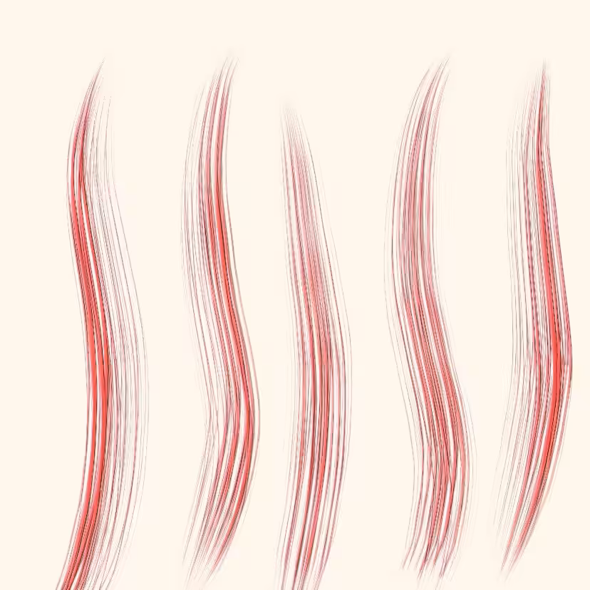 fading red