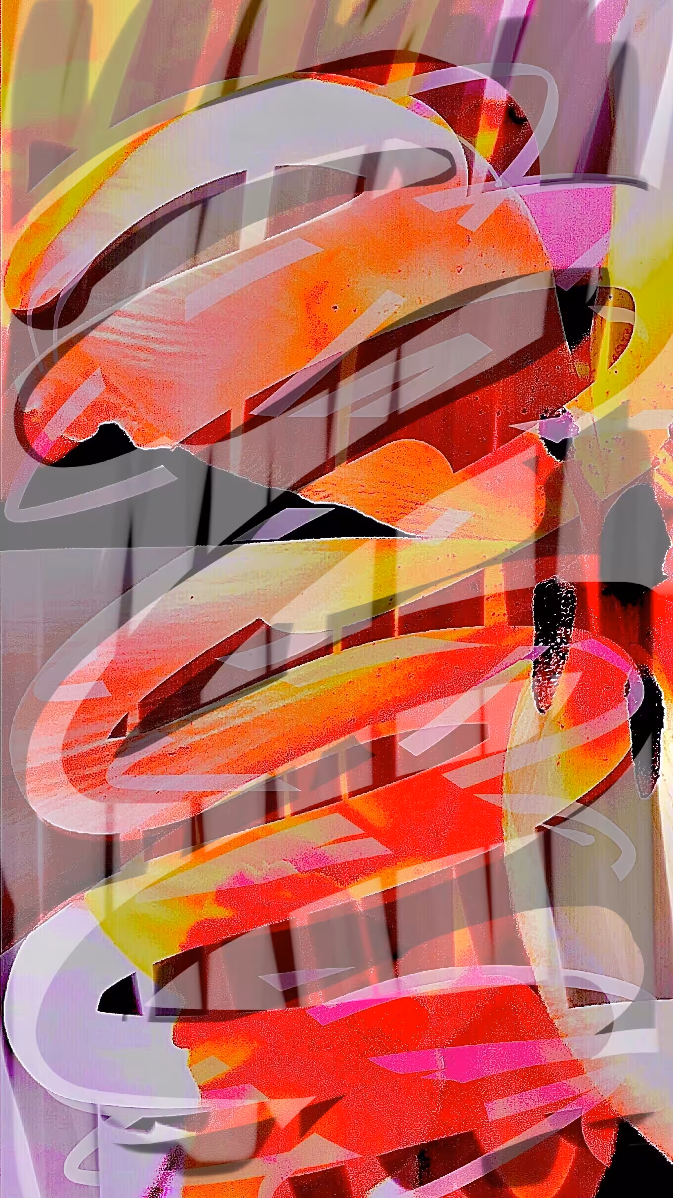 Acid Orange, Monoprint