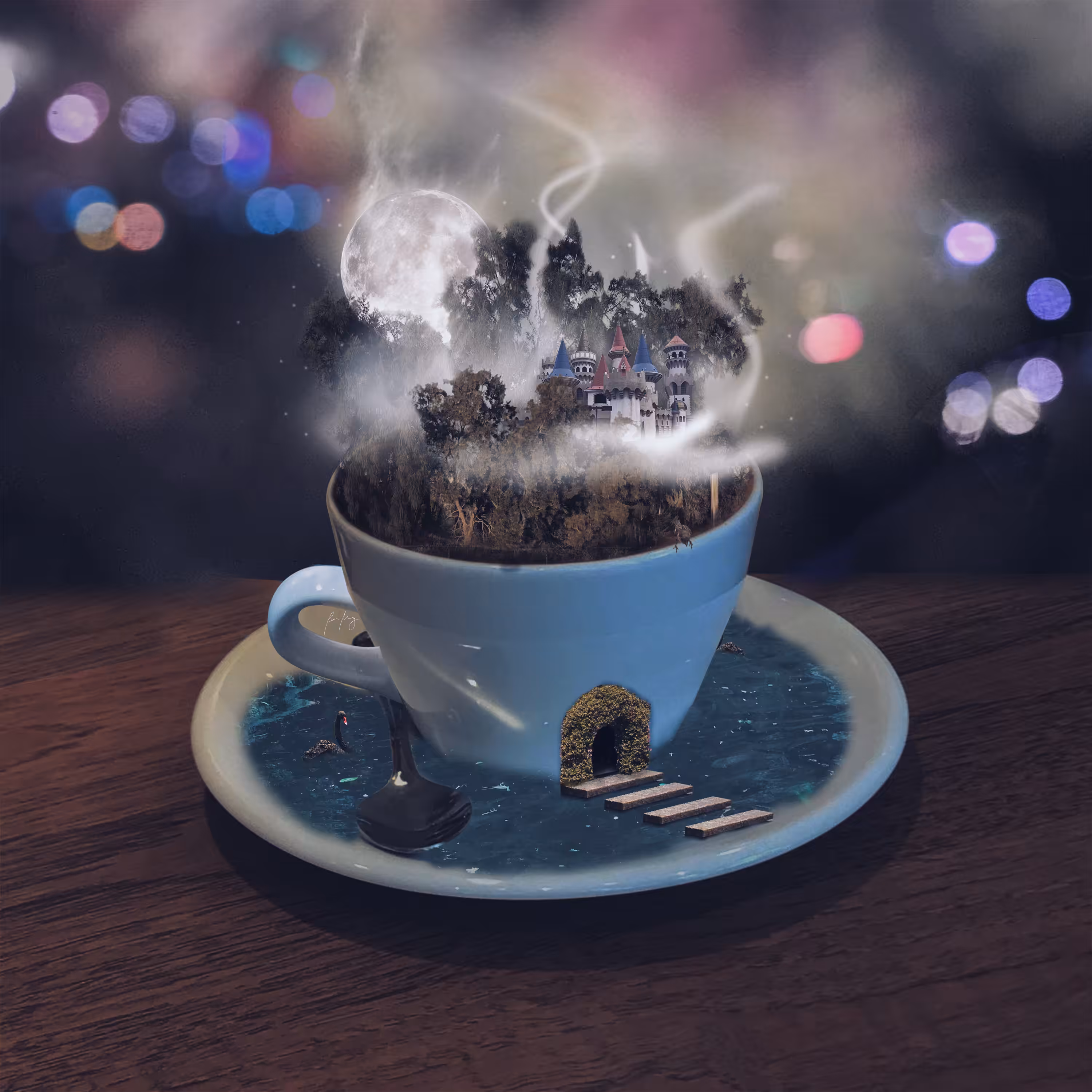 Castle on a Cup