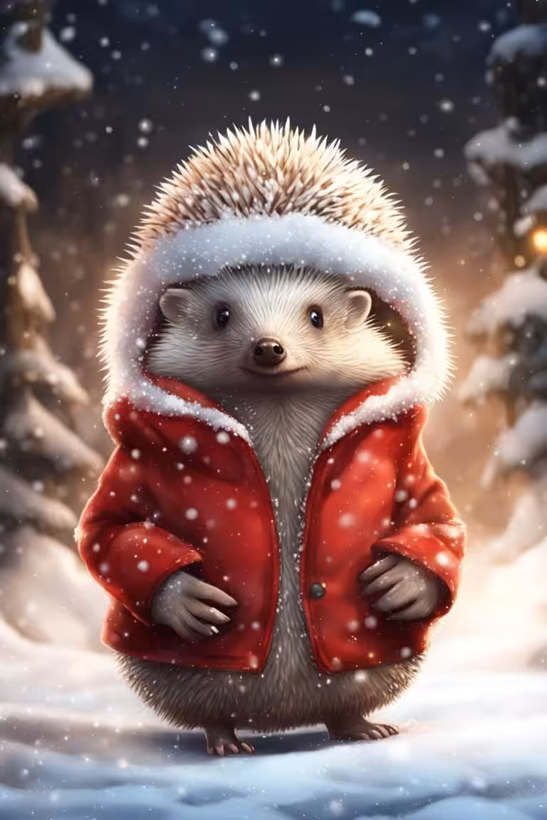 papa hedgehog