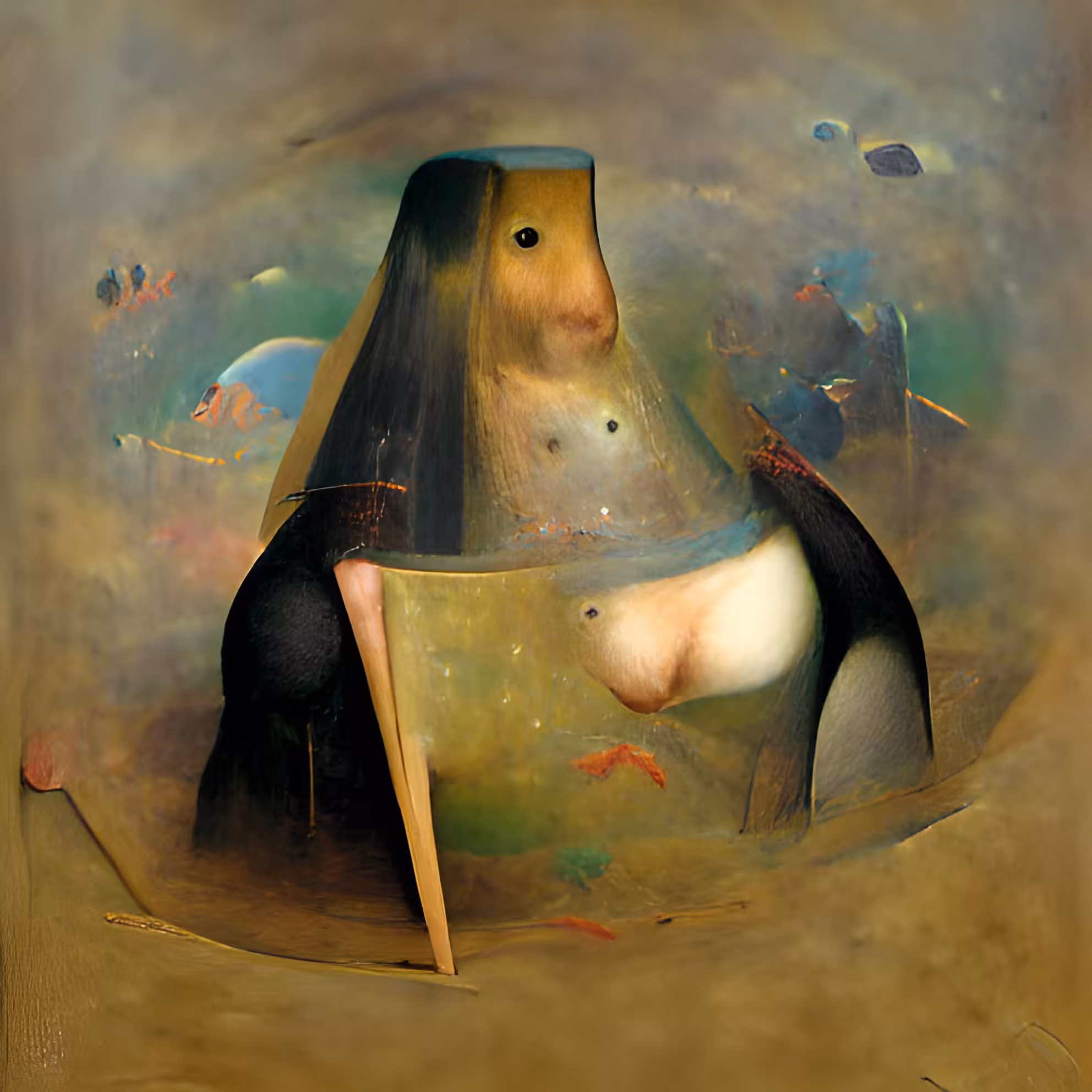 Monalisa by Hieronymus Bosch