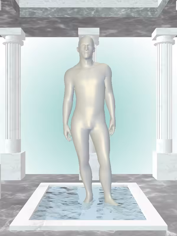 HeavenComputer: The Threatening Mossy Champagne Man #4895