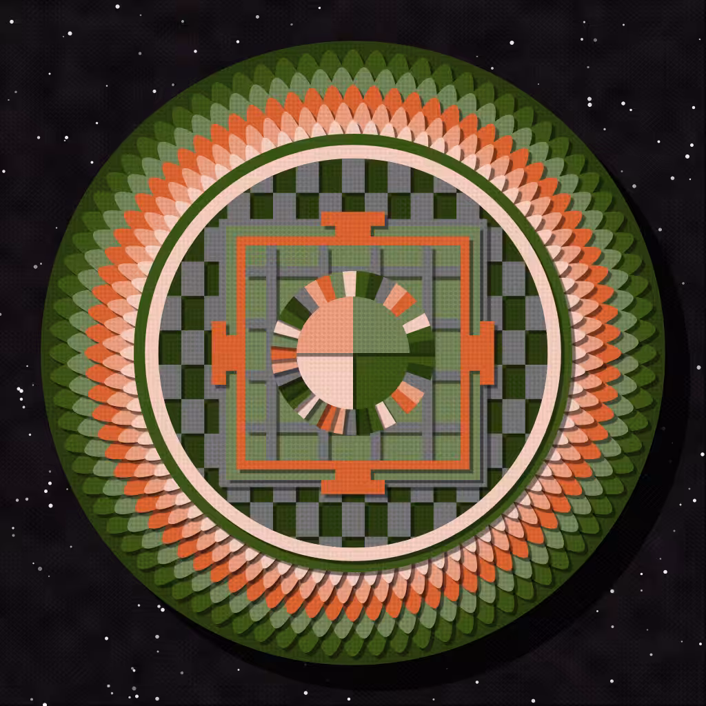Paper Mandala #314