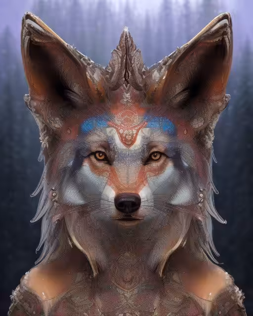 The Elaborate Wolf Woman Goddess 05