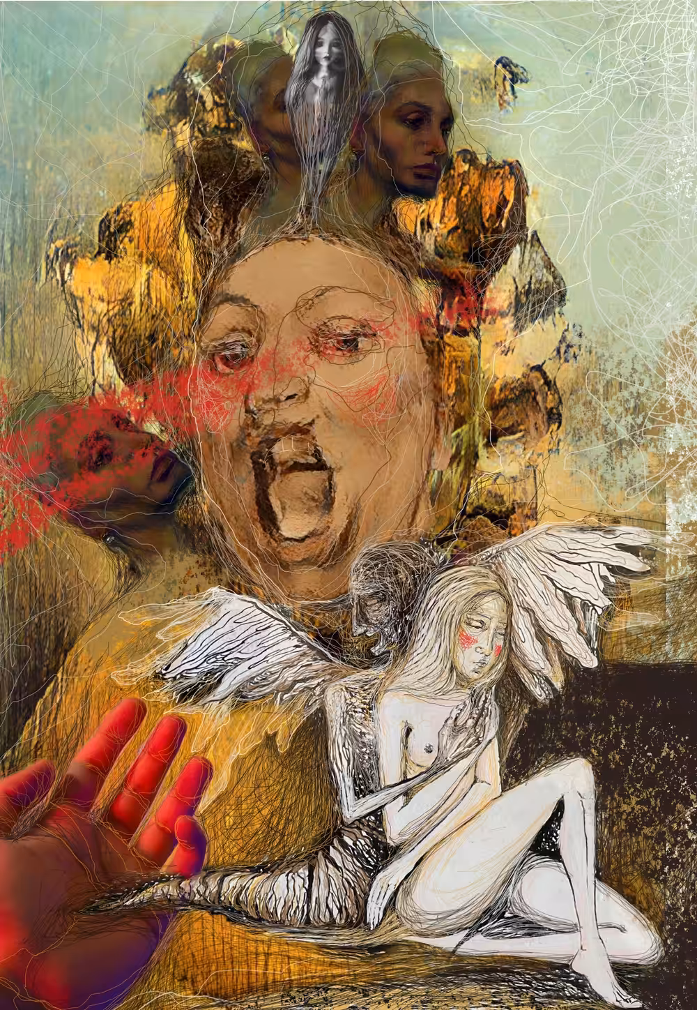 Angel. The illustration
