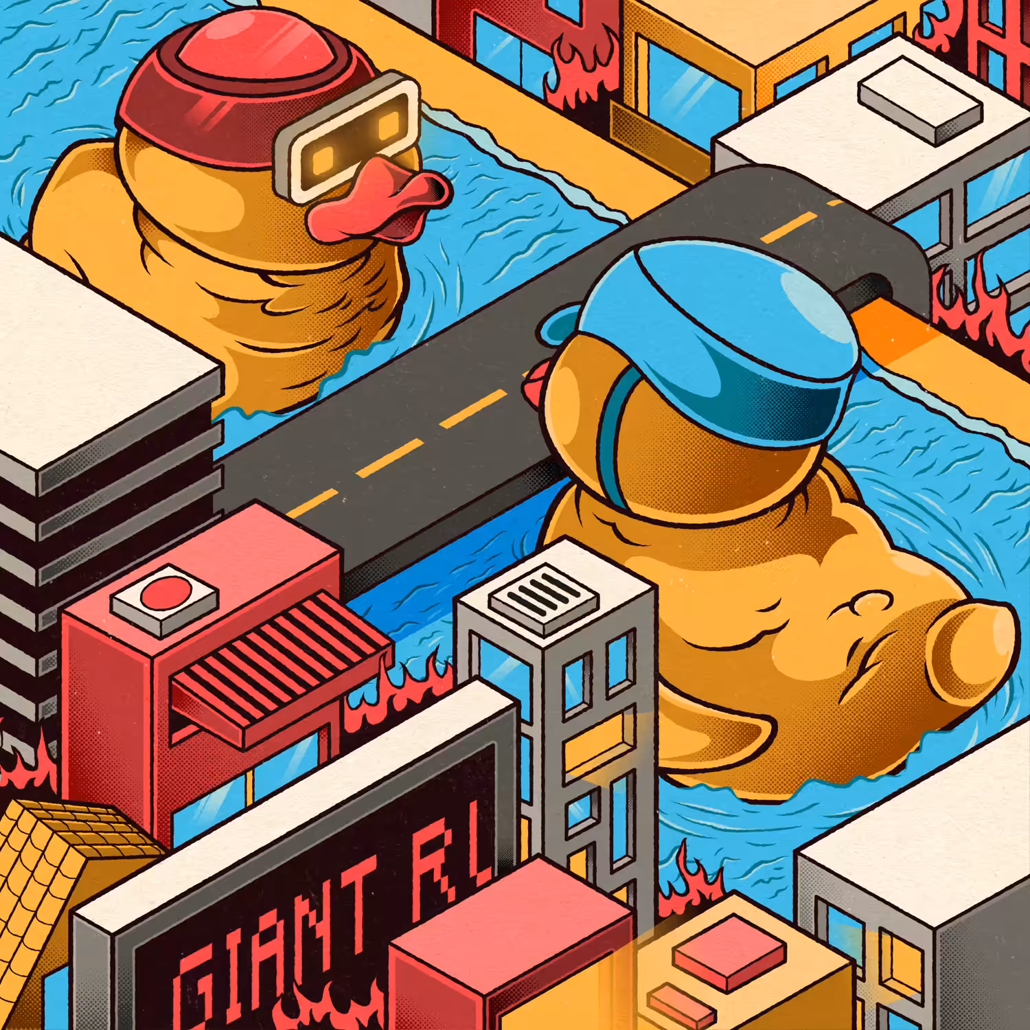 GIANT RUBBERDUCKS CLASH
