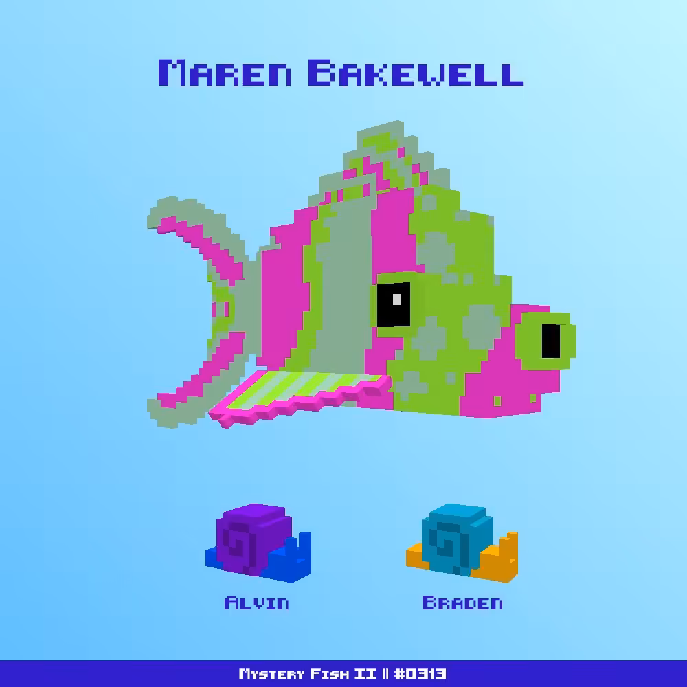 Maren Bakewell :: Mystery Fish 0313/1000 