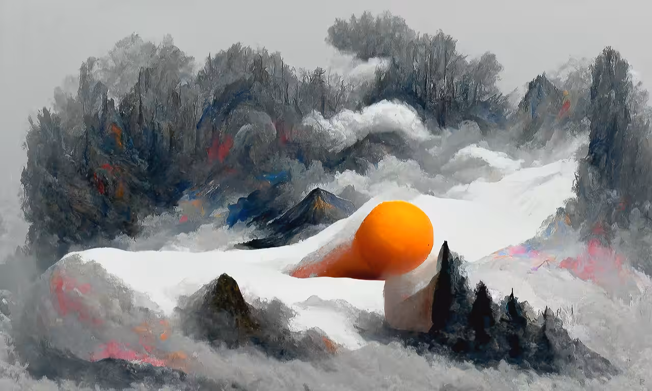 Red Ball at Fuji