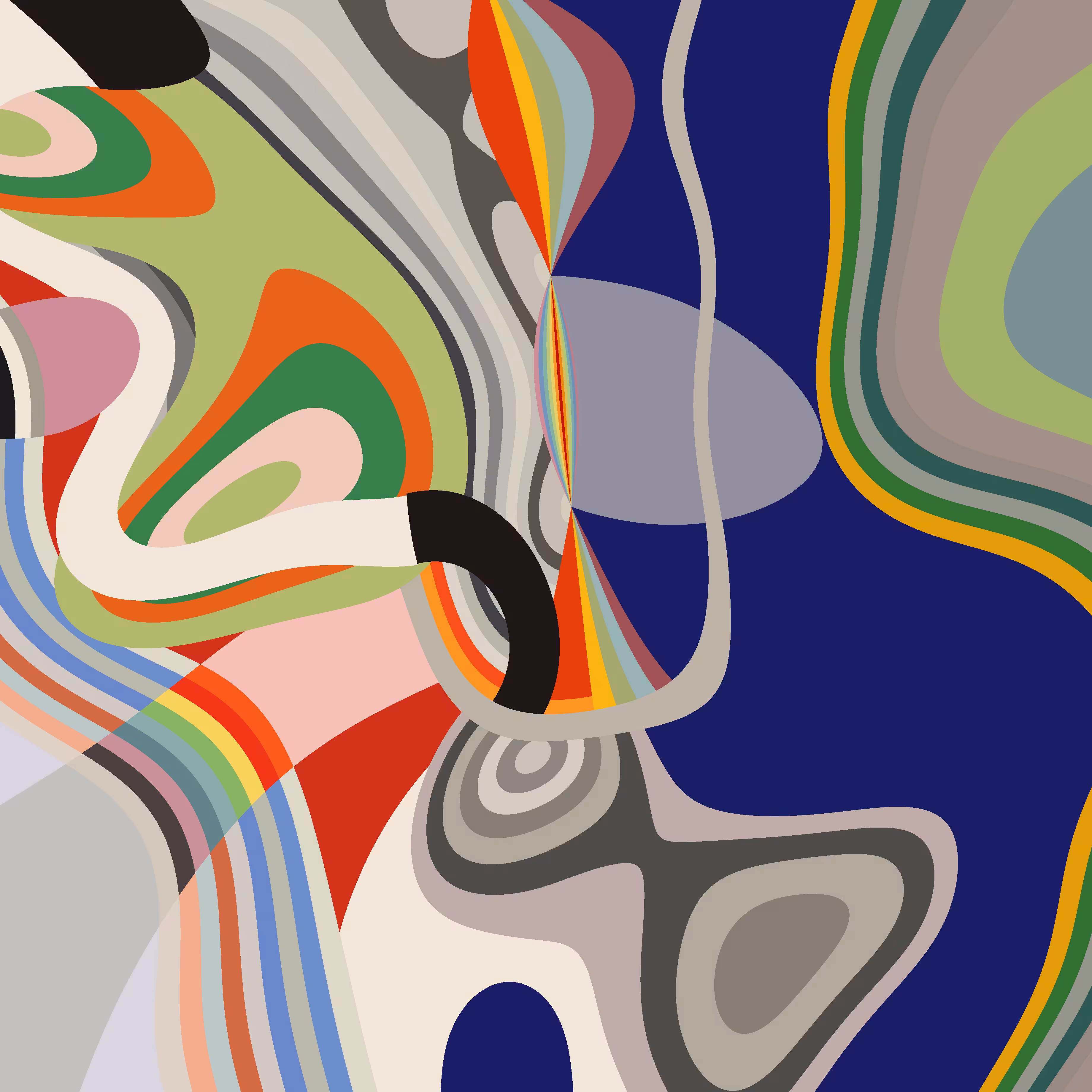 Delaunay meets Perlin #4