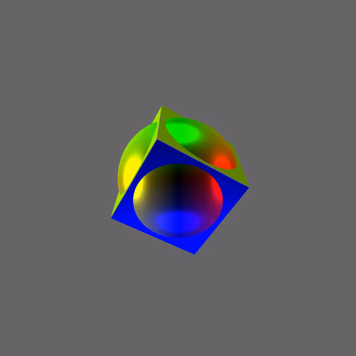Tuto Lights in 3D scene WEBGL P5.js 