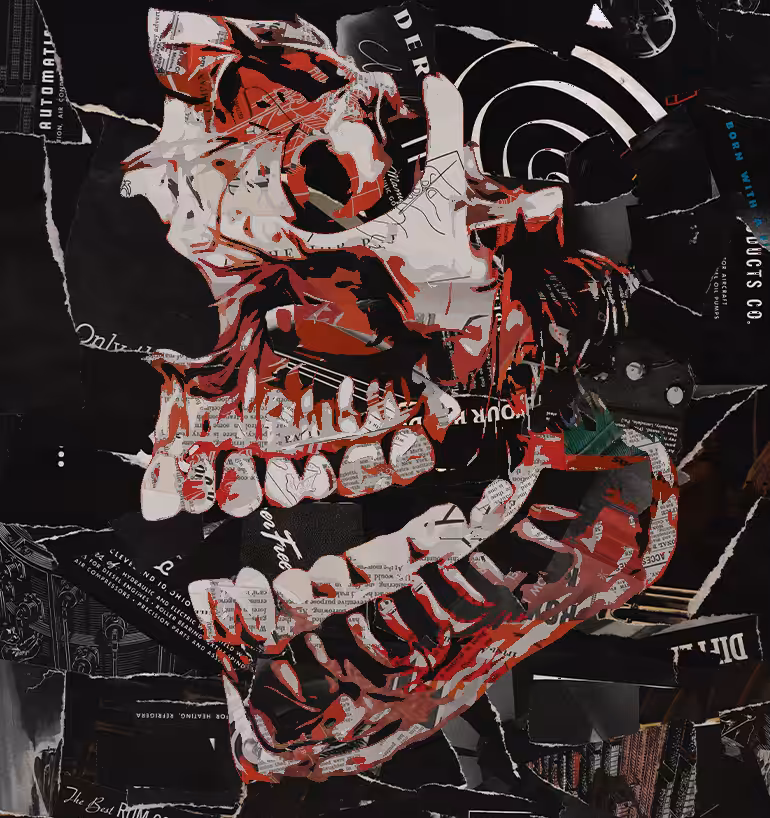 Paper Skull