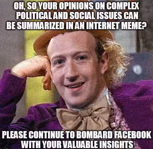 CONDESCENDING ZUCK 