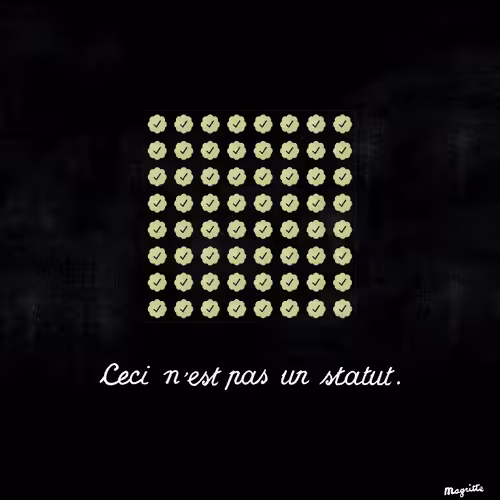 Magritte Checks #6605