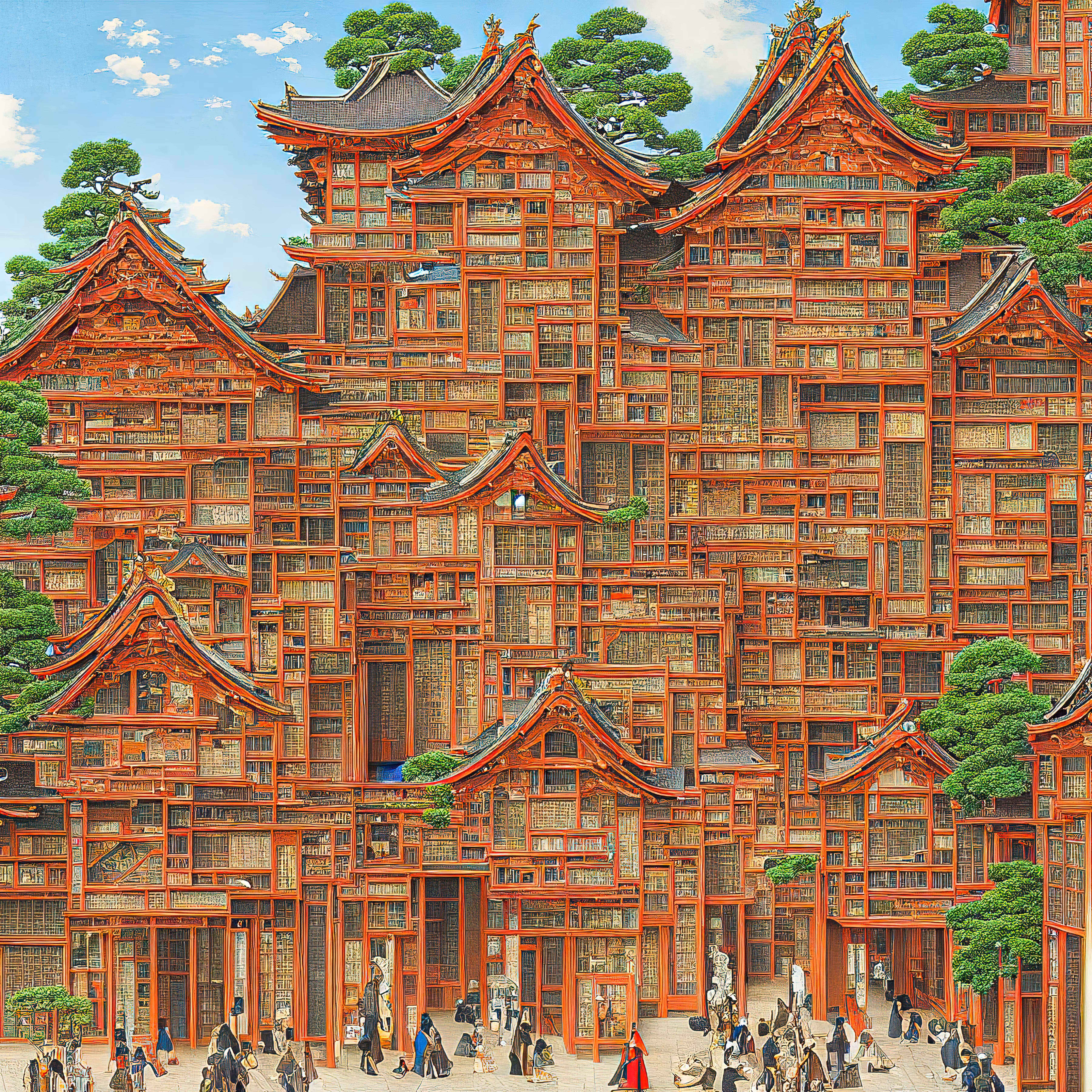Japanese GenArt Collection: Architectural Revolution 2 I Kenchiku Kakumei I 建築革命