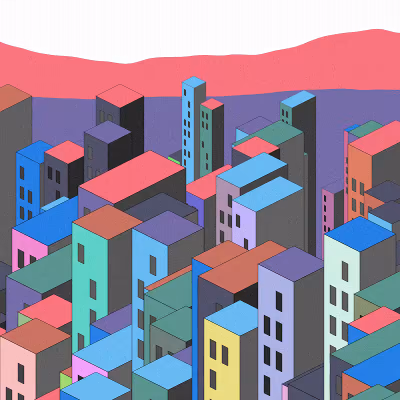 Coloured City #85