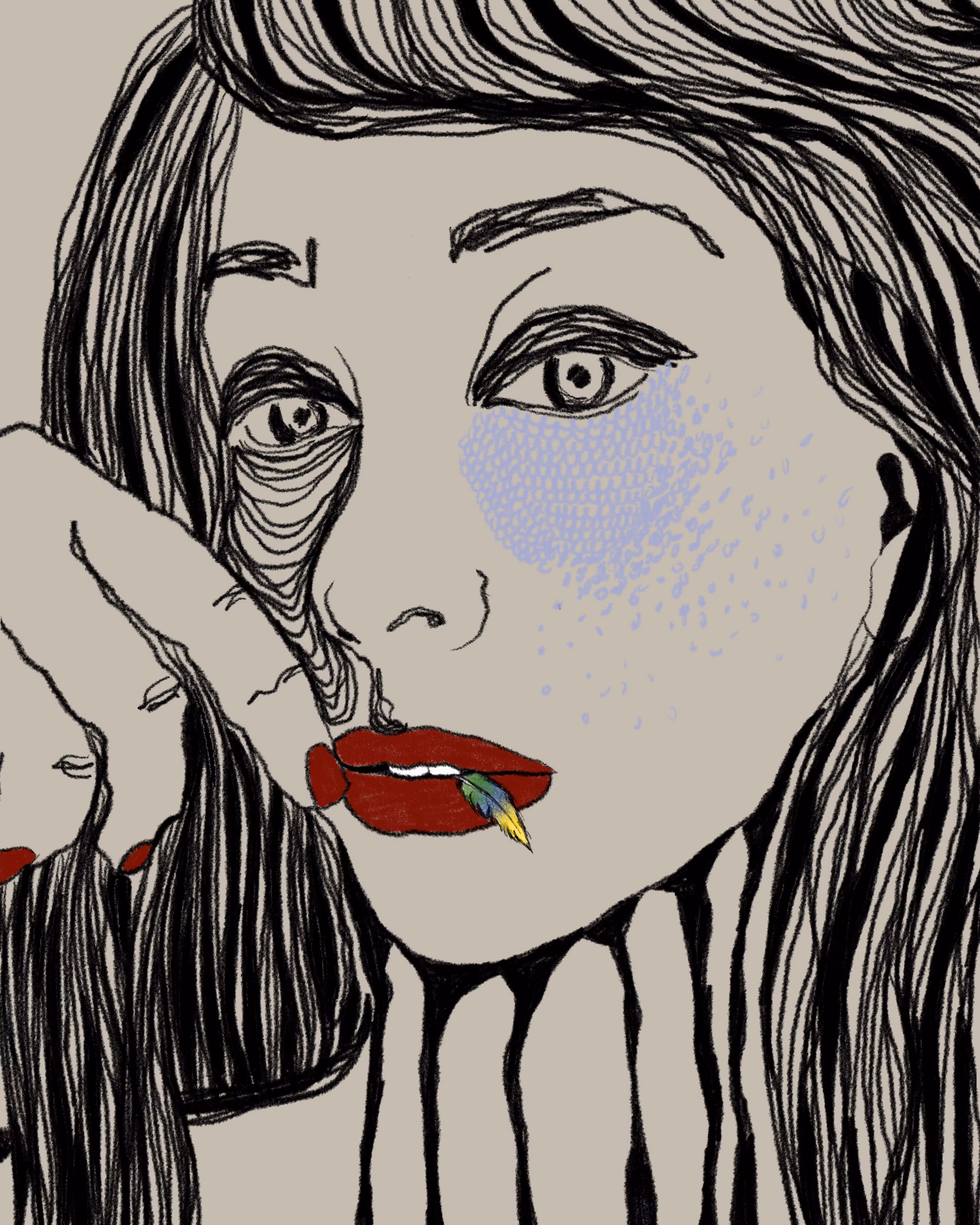 my surreal world: Anatomy of love 
