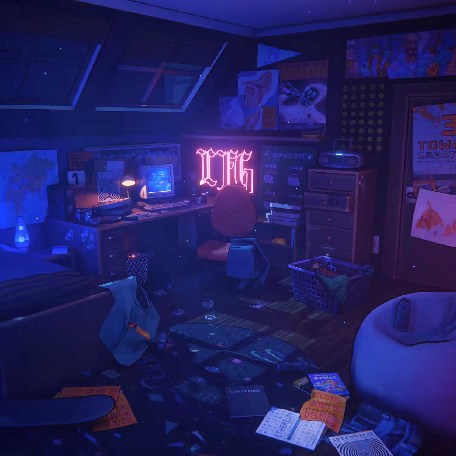 Space Room, An Artist's Den