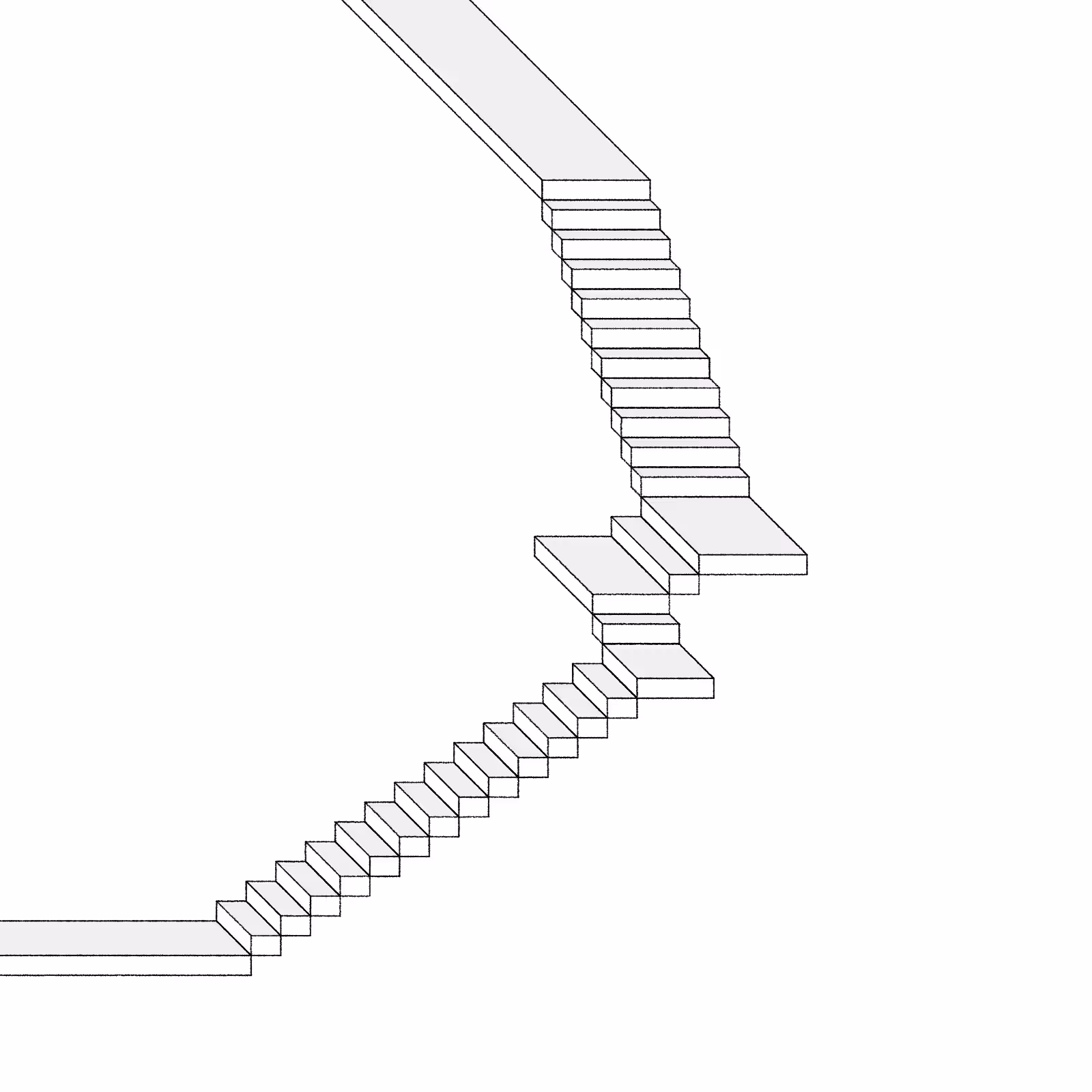 Stairs in a room #118