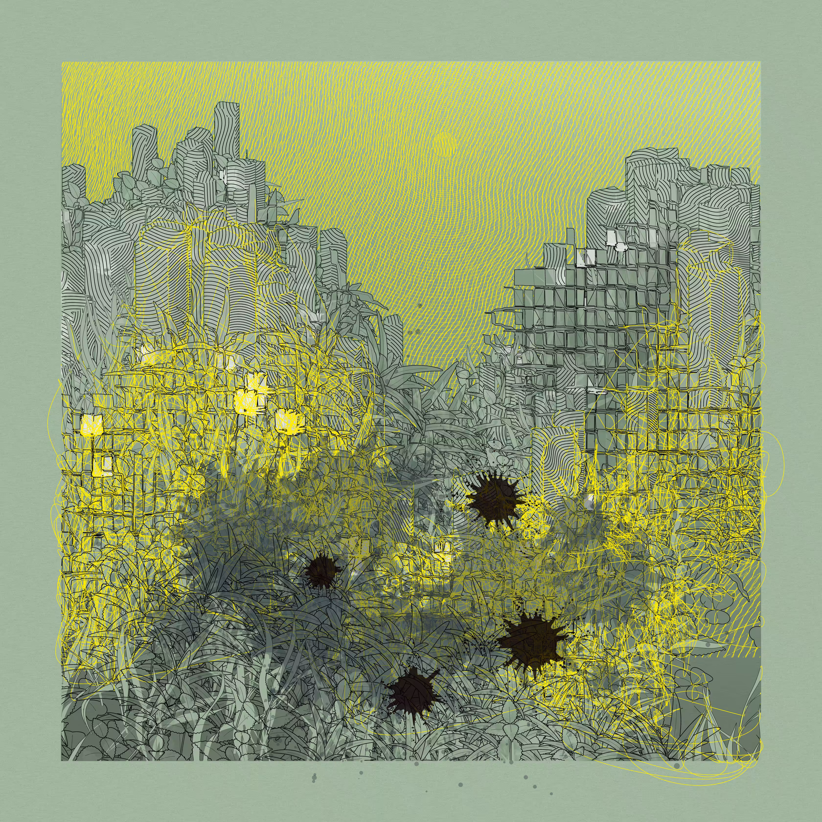 Landscape with Carbon Capture #7167