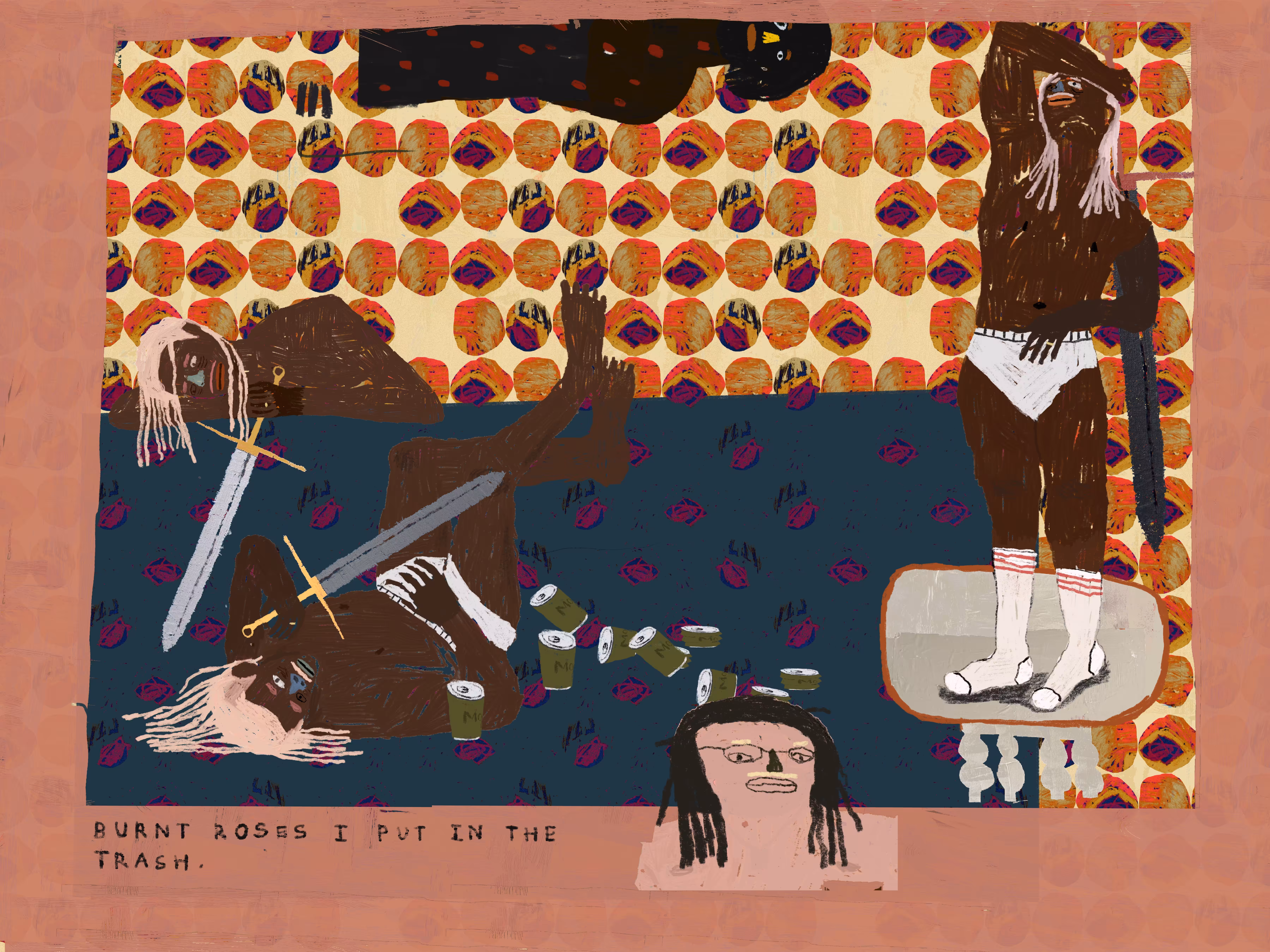 to migraines: burnt roses