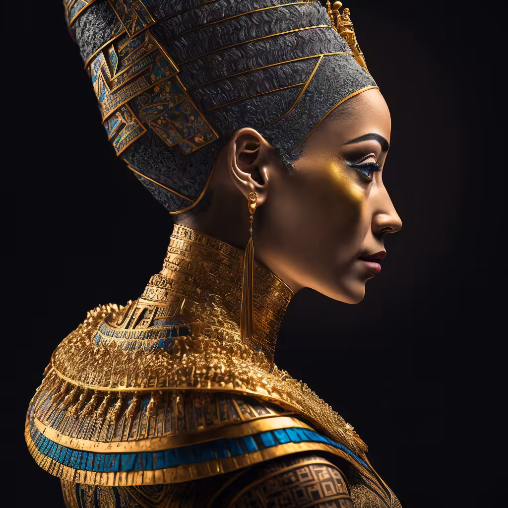 NEFERTITI GODDESS QUEEN LEGEND