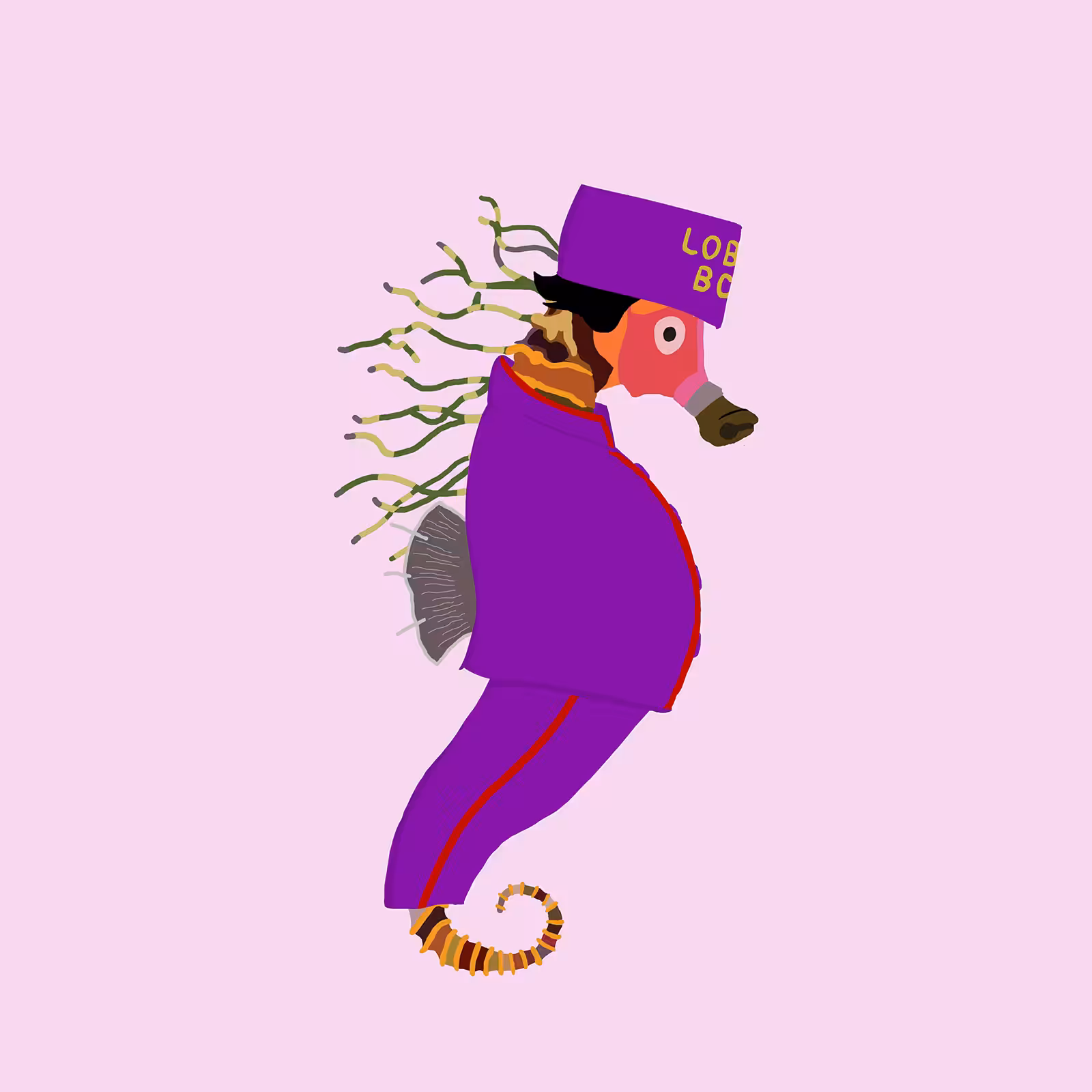 Lobby Boy Crayon Ponyfish