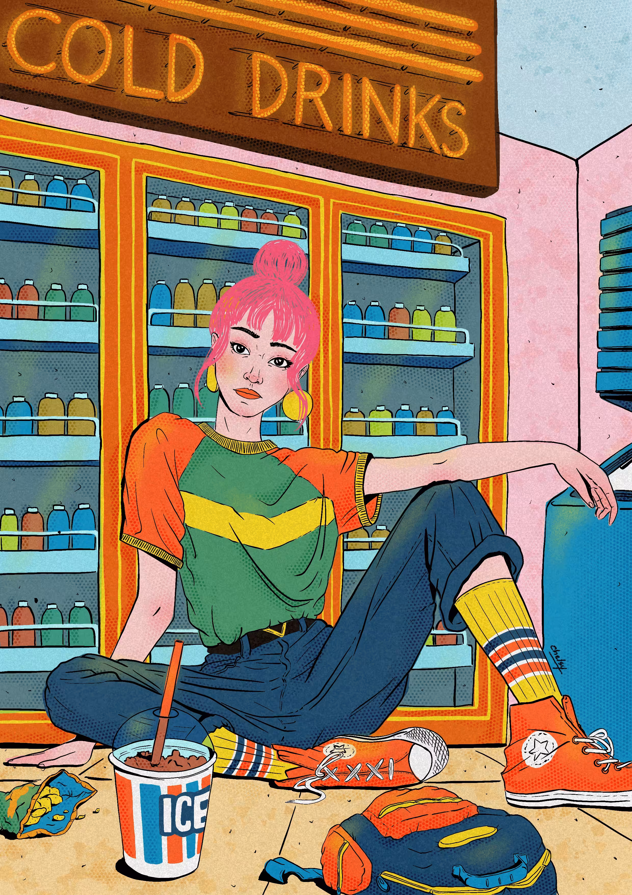 Mall Retro Girl
