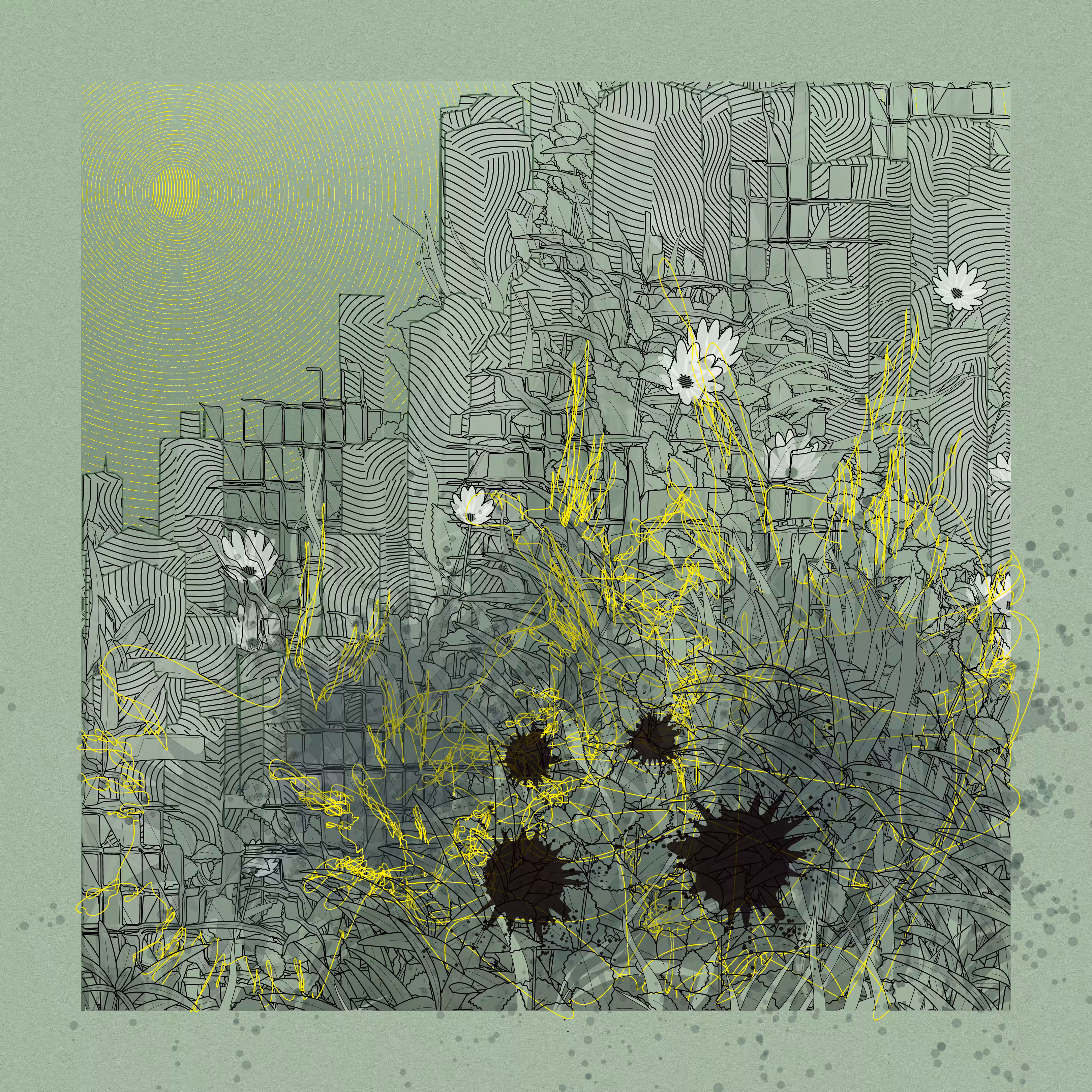Landscape with Carbon Capture #4936