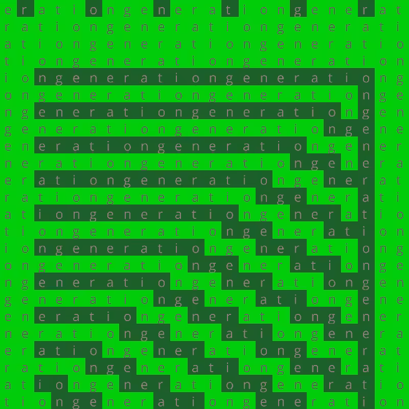 Generation - Automata #160