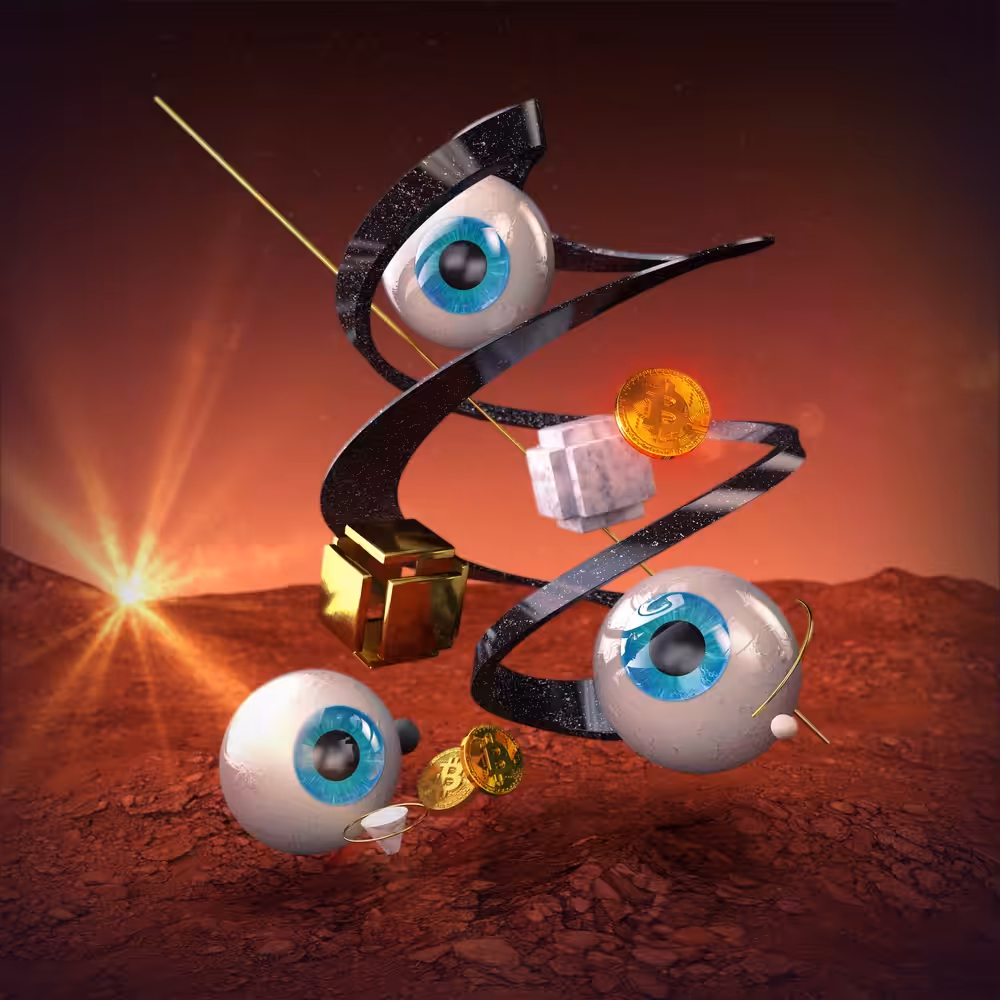Eyes on Mars - Sunset