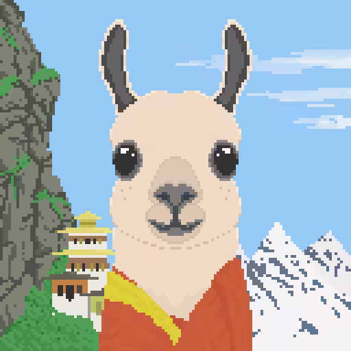 Dalai Llama - Famous Llama 1