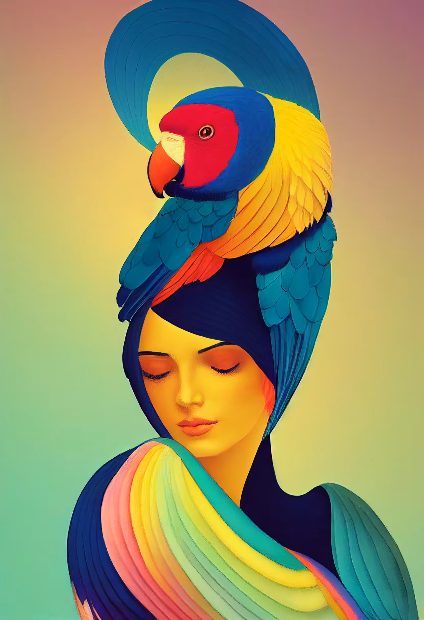 Accept happiness and love