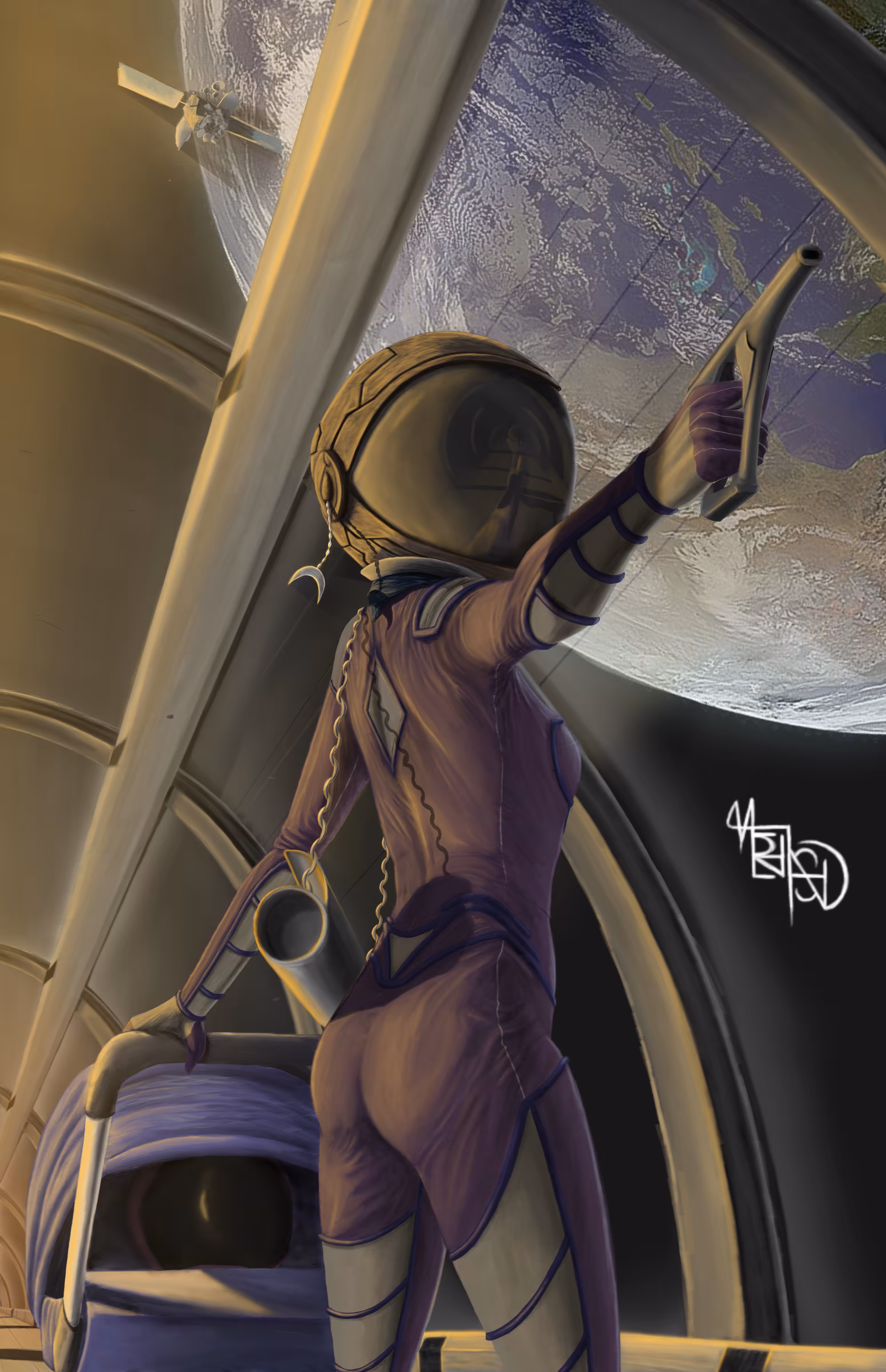 astronaut babysitter