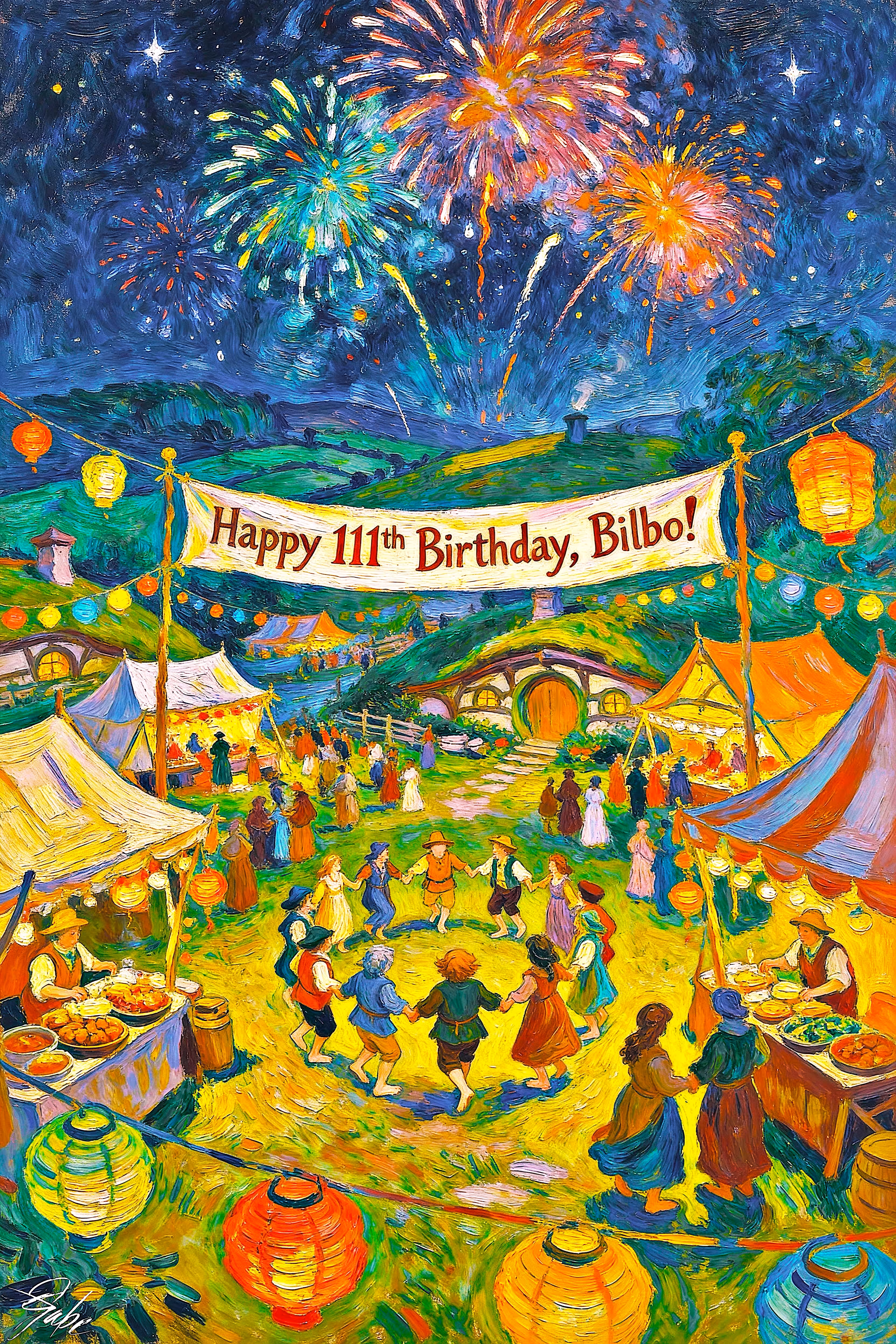 "Bilbo's Birthday Party" #004