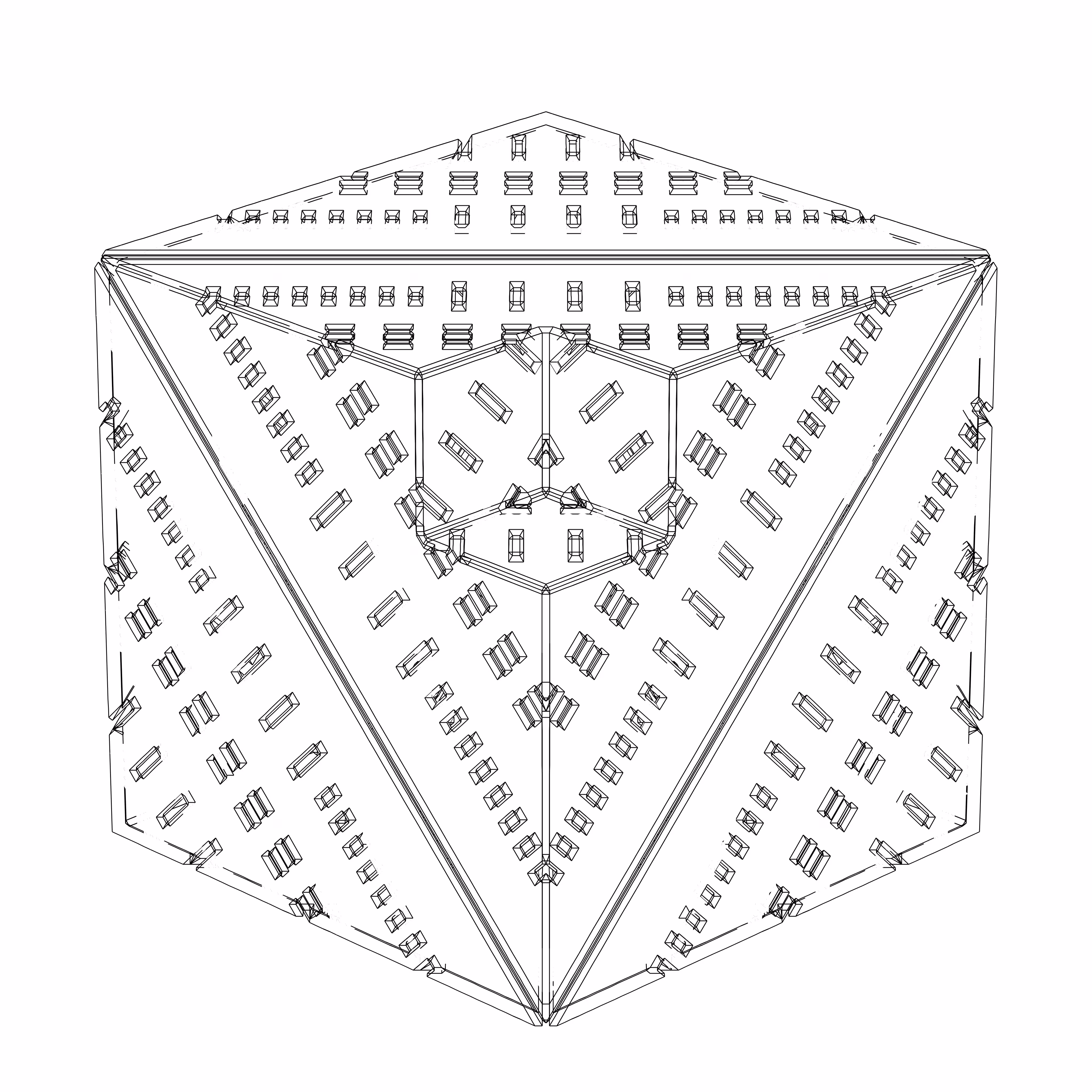 LL21 Alien Art Cube #874