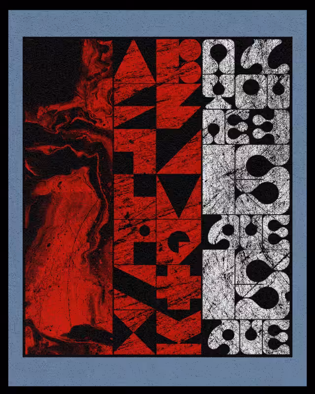 pattern art #red #2