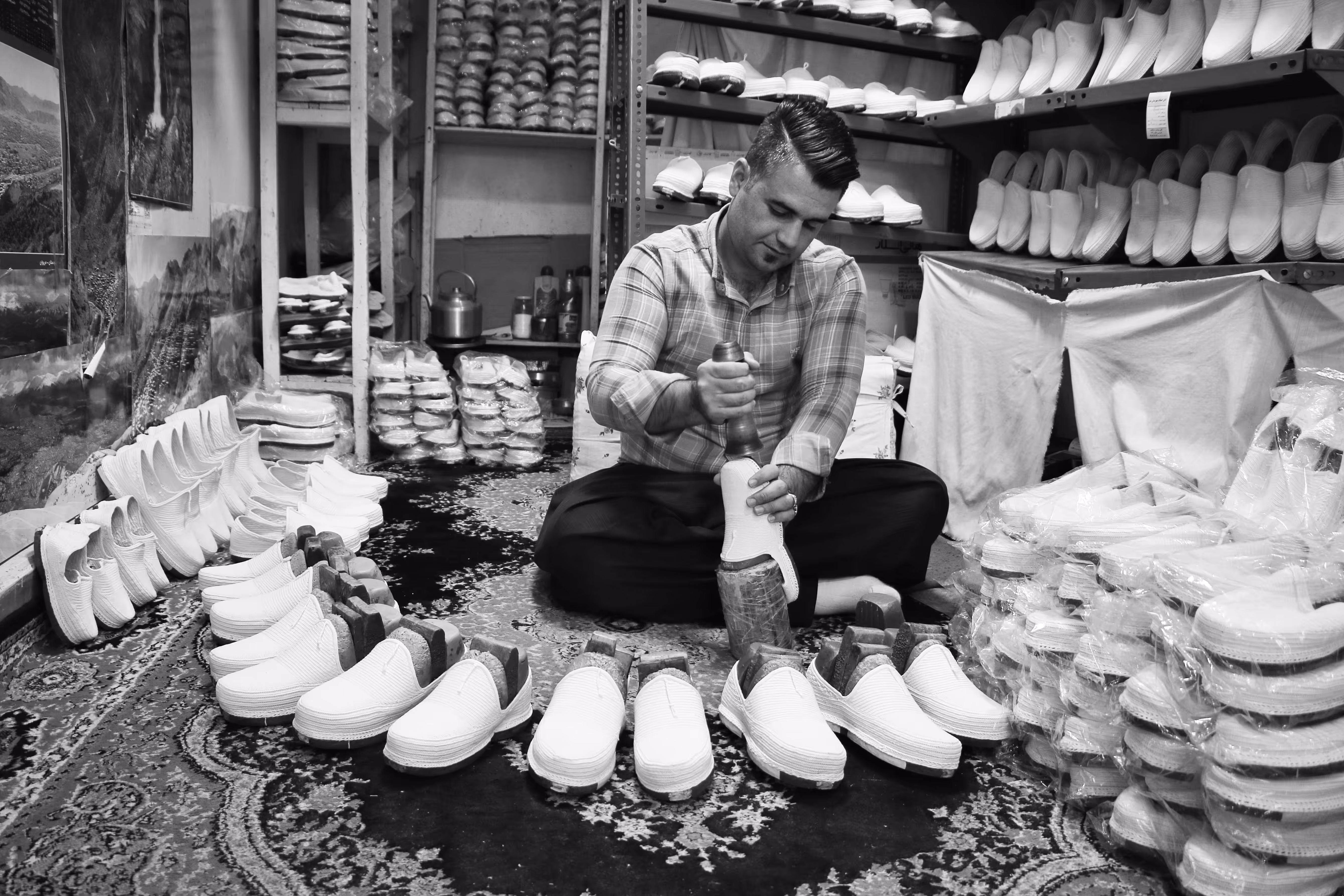 "Giveh" Kurdish men's shoes