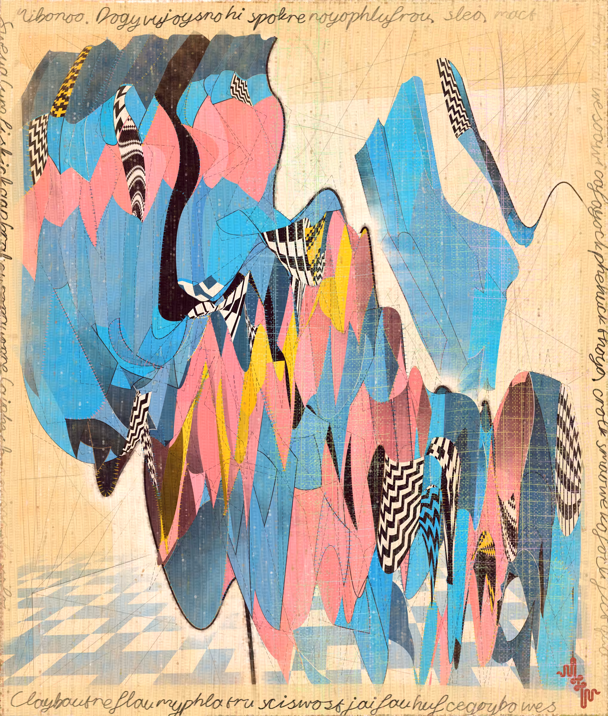 Amplitudes of Canvas #12