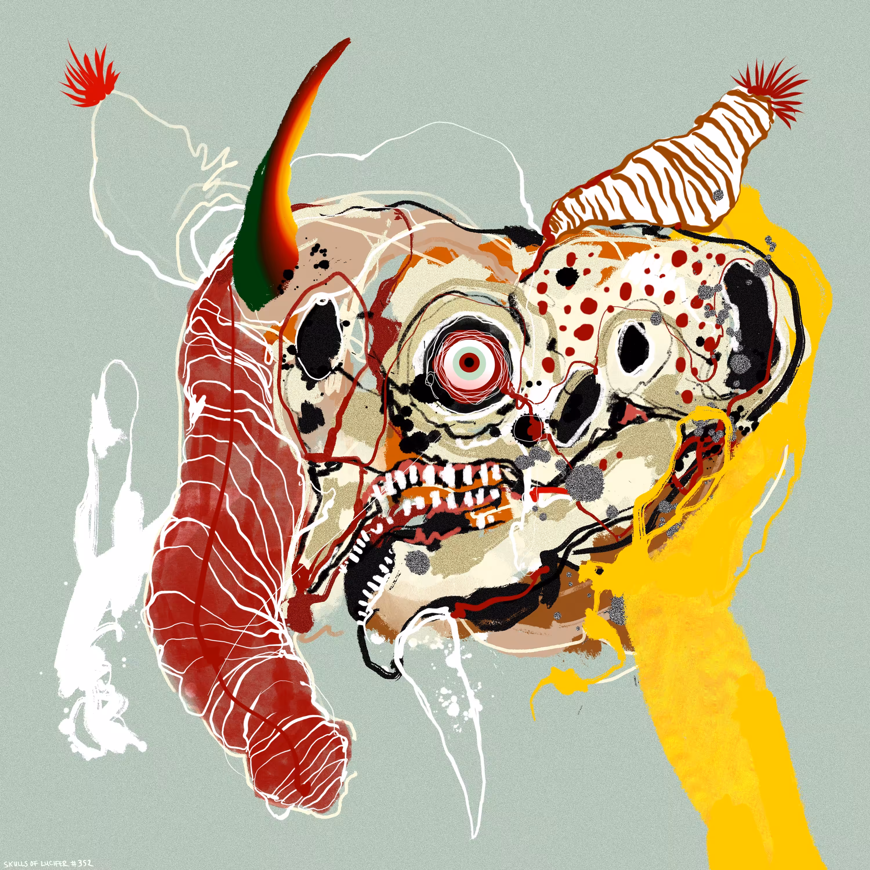 SKULLS OF LUCIFER: Cryptozoological Infestations/Mokele-Mbembe Ate My Bebe