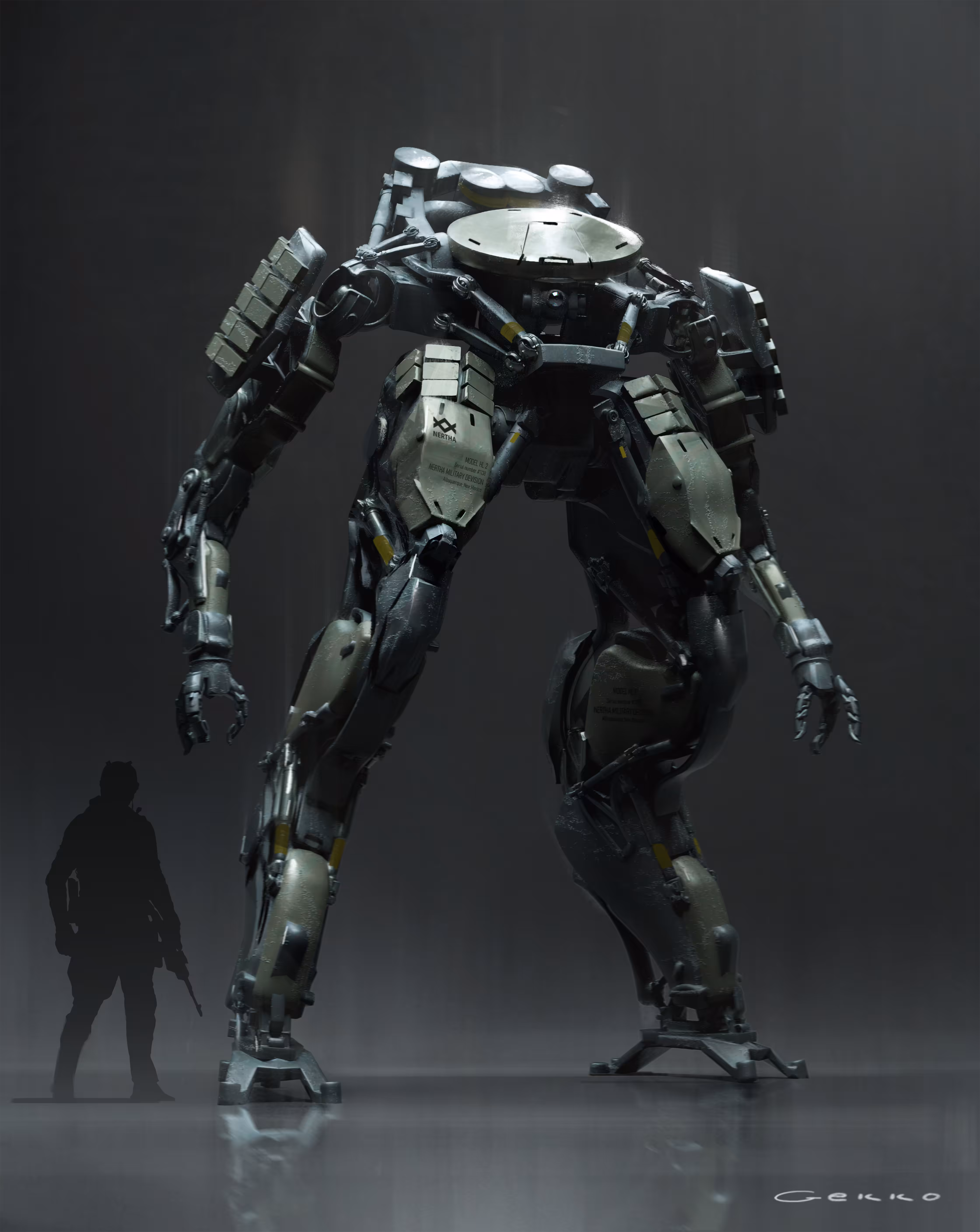Nikolas Gekko - NERTHA | Heavy robot