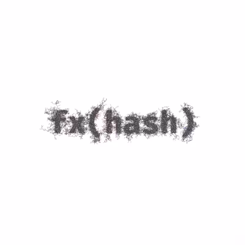 FXHASH Generative Logo #713