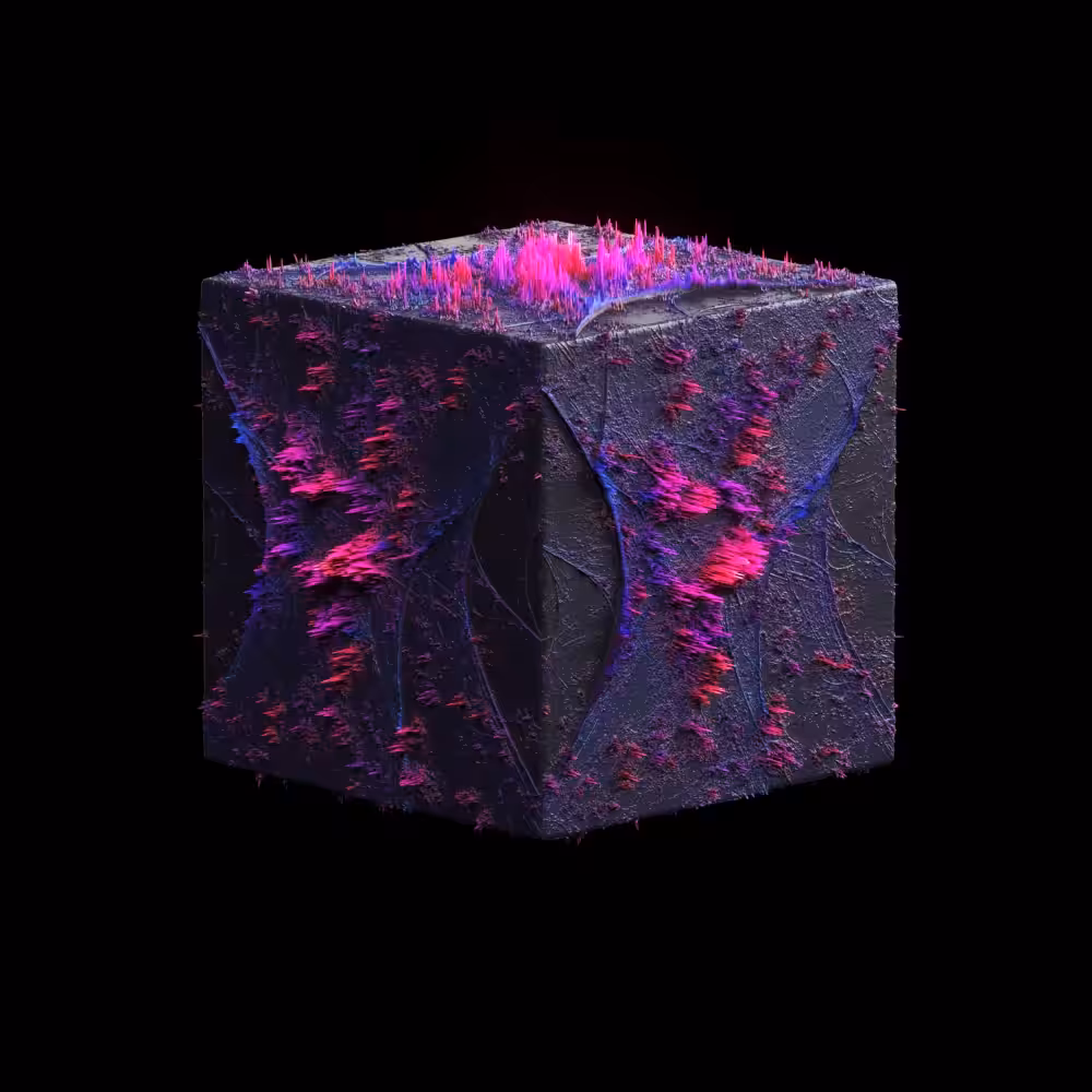 CUBE - GALAXY GLITCH Style