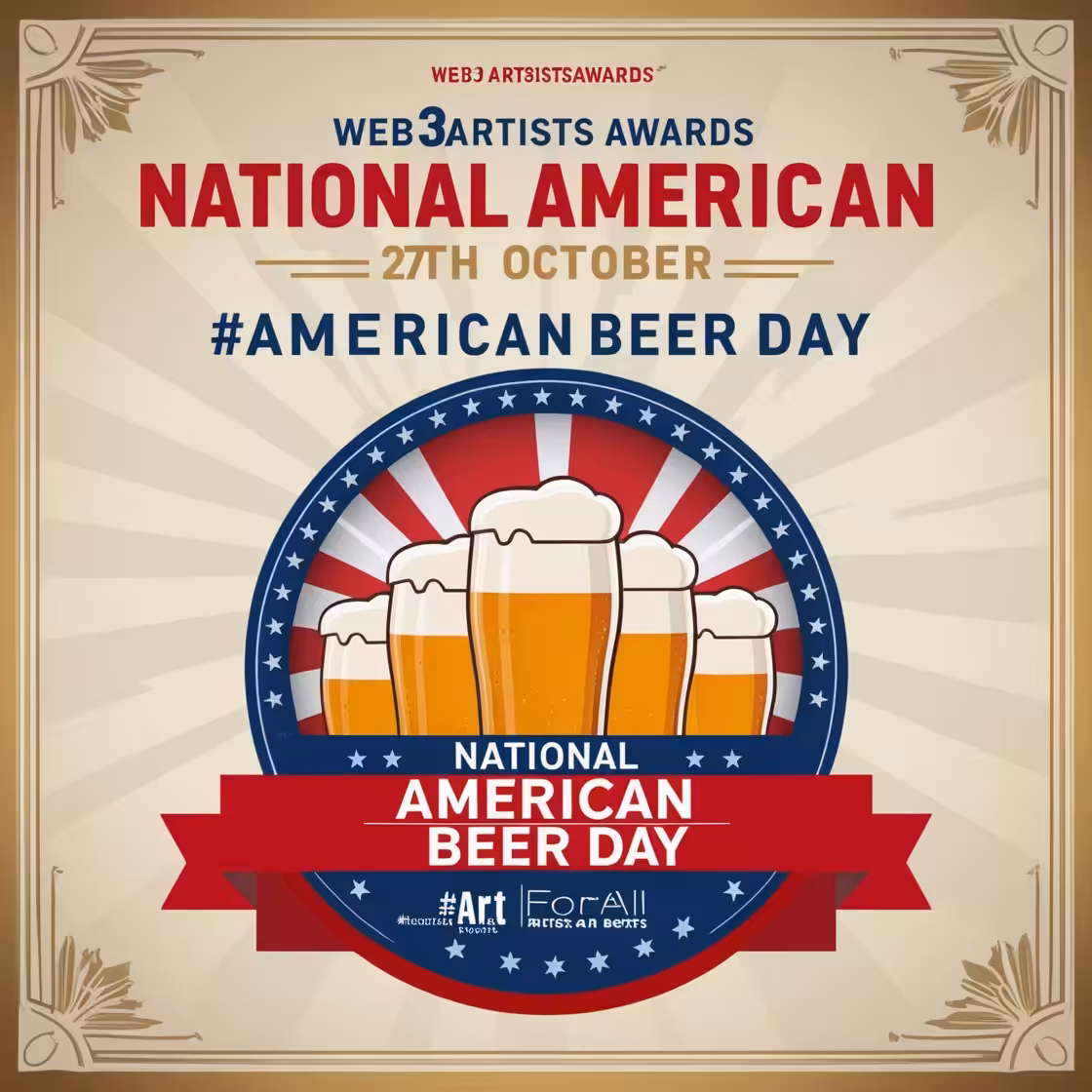 27th of October National American Beer Day 