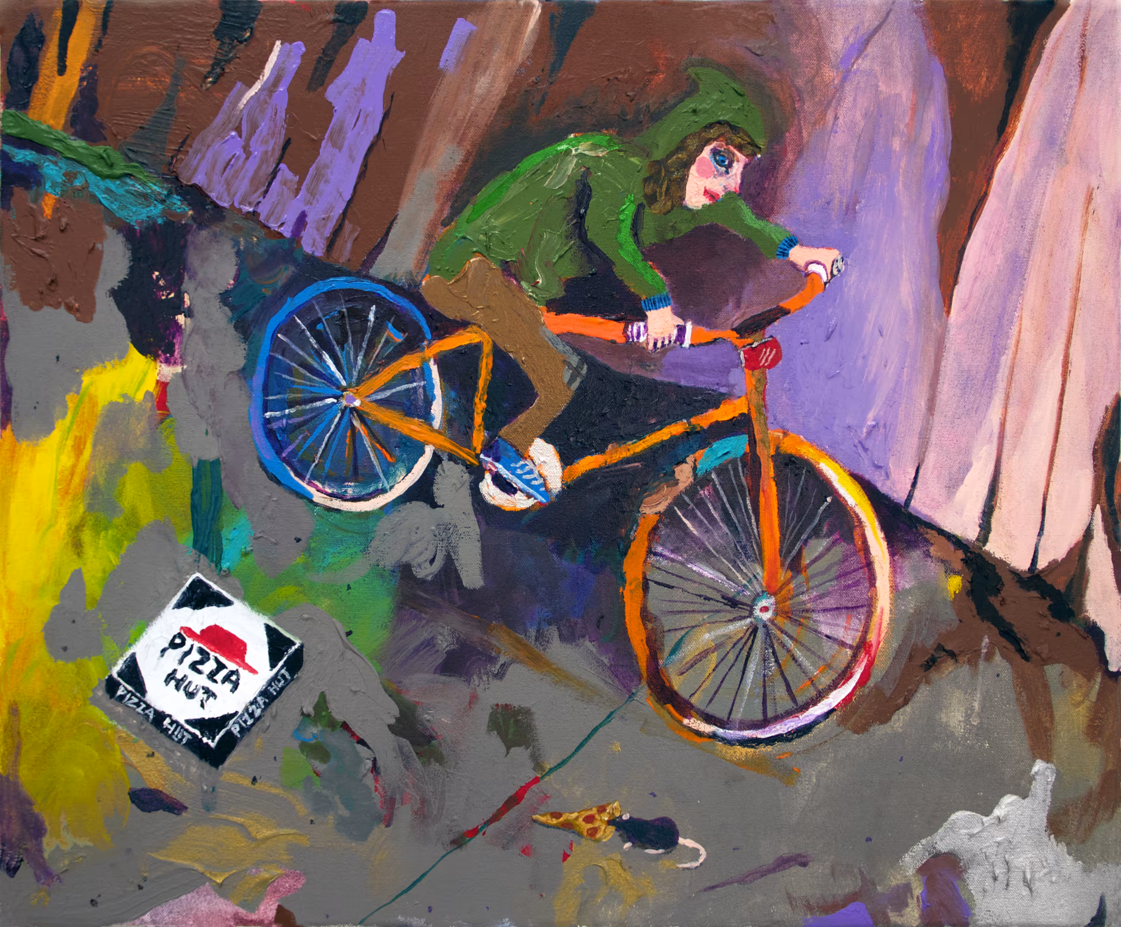 Pizza Rat bike ride