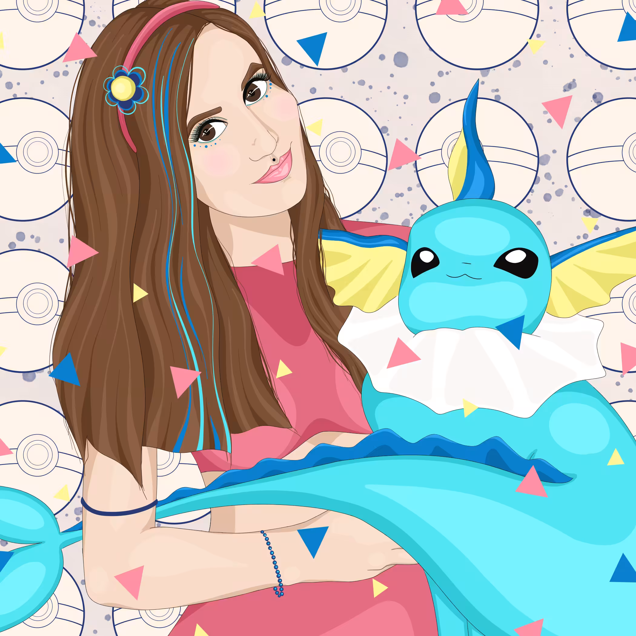Chelsea and Vaporeon