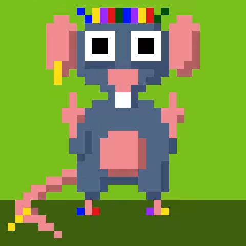 Punk Rat (pixel vers.)