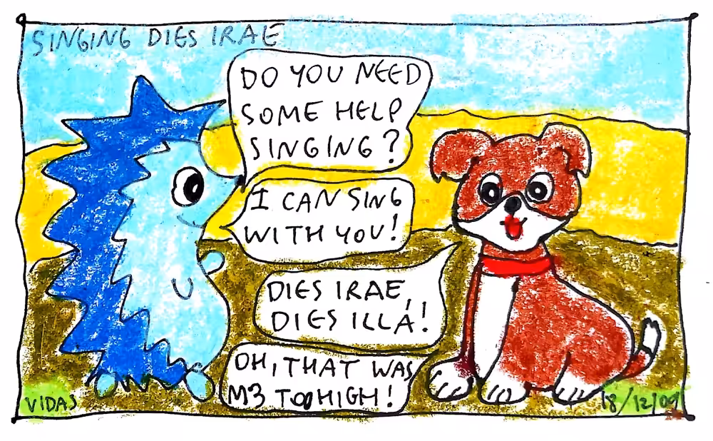 Singing Dies Irae